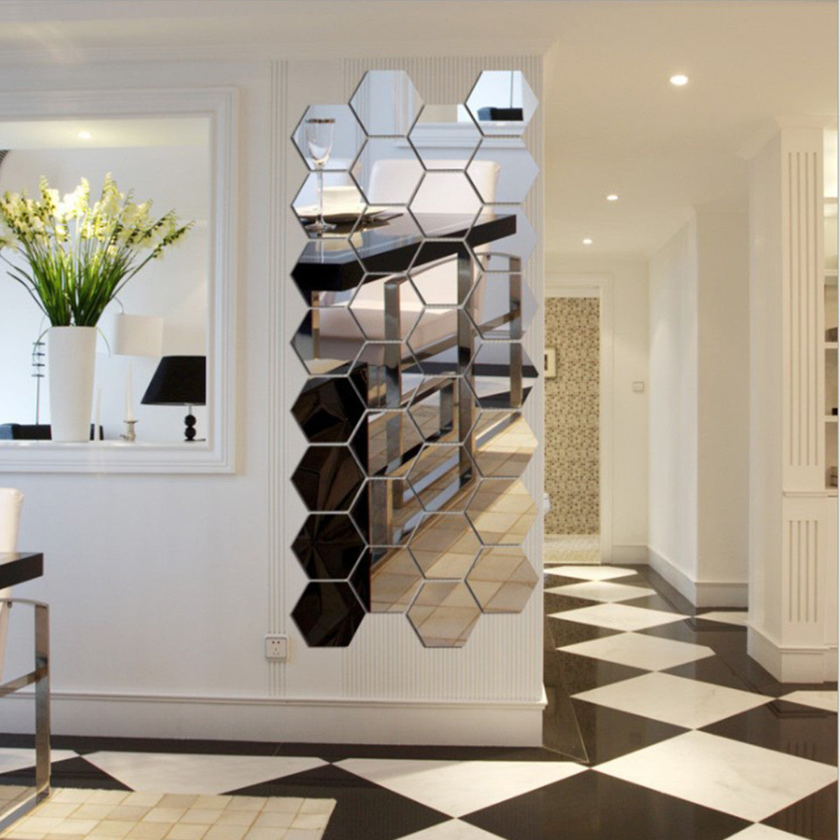 Espejos Hexagonales Premium | Elegancia y Estilo para Cada Espacio